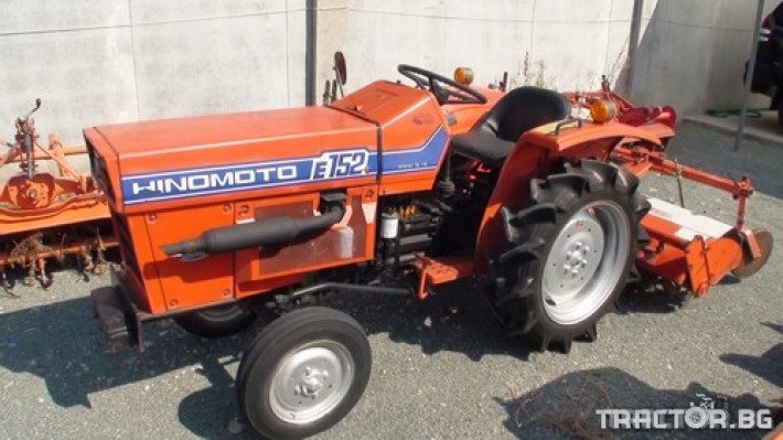 Трактори Hinomoto E 152 1 - Трактор БГ