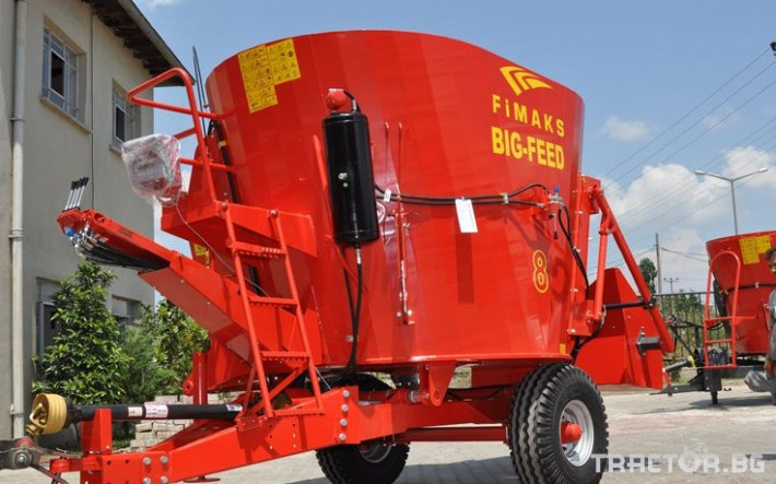 Машини за ферми Миксери вертикални за фураж FIMAKS FMV 8-20 т 4 - Трактор БГ