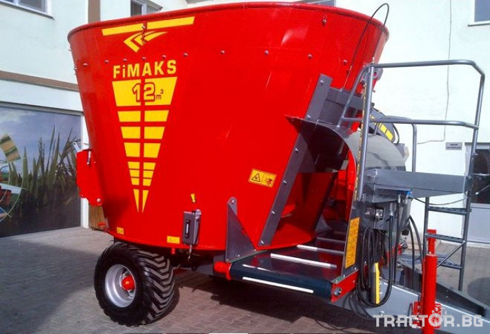 Машини за ферми Миксери вертикални за фураж FIMAKS FMV 8-20 т 4 - Трактор БГ