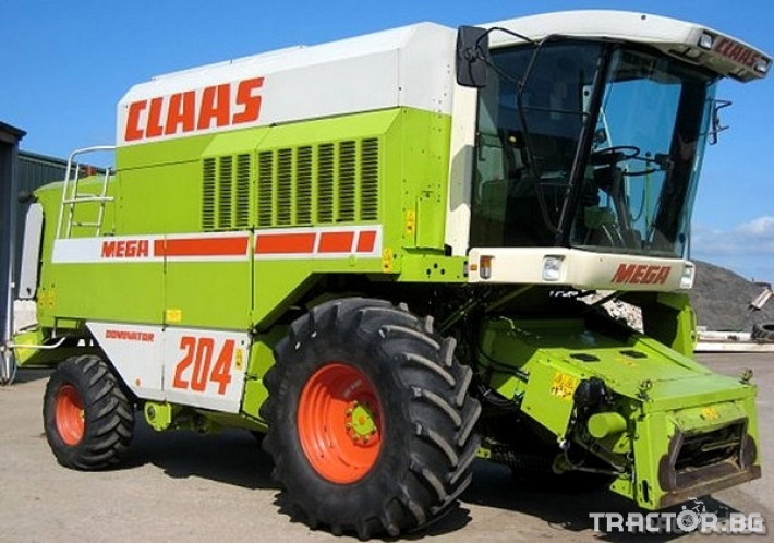 Комбайни Claas Mega 204 1 - Трактор БГ
