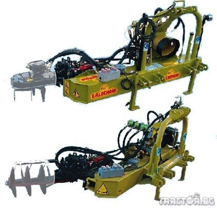 Машини за лозя / овошки Отклоняващи дискови брани CALDERONI UNICA JOLLY 0 - Трактор БГ