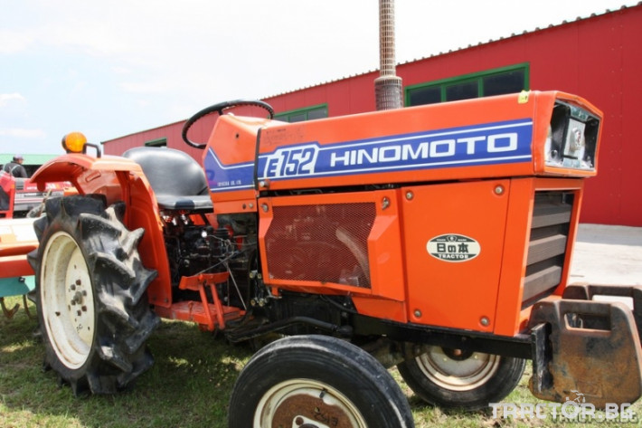 Трактори Hinomoto E 152 с фреза 0 - Трактор БГ
