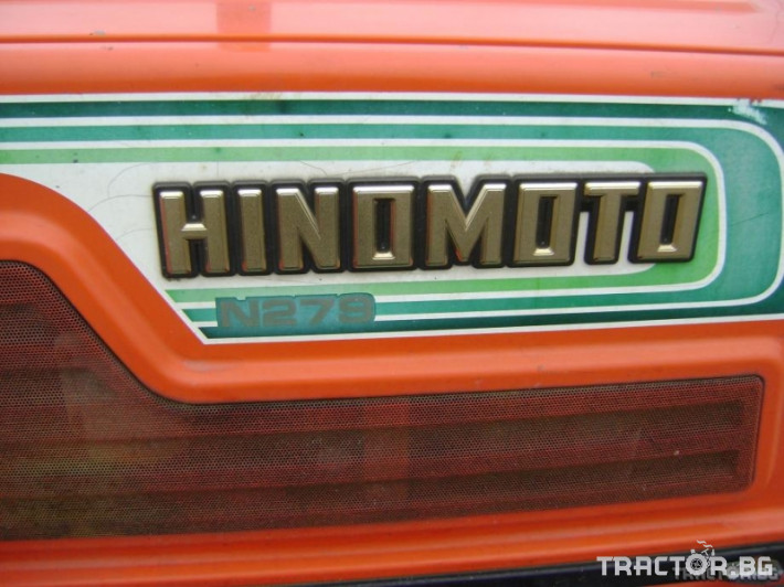 Трактори Hinomoto N279D 2 - Трактор БГ