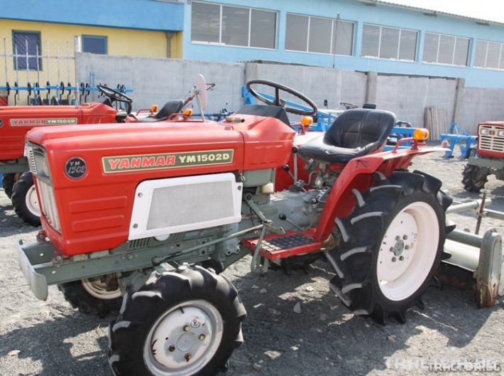 Трактори Yanmar 1502 D - 4х4 с фреза 0 - Трактор БГ