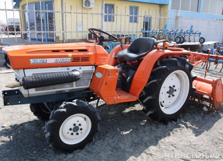Трактори Kubota B 1600 с фреза - 4х4 0 - Трактор БГ