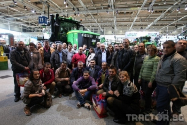 Агротрон-М заведе група фермери на изложението Агритехника 2013