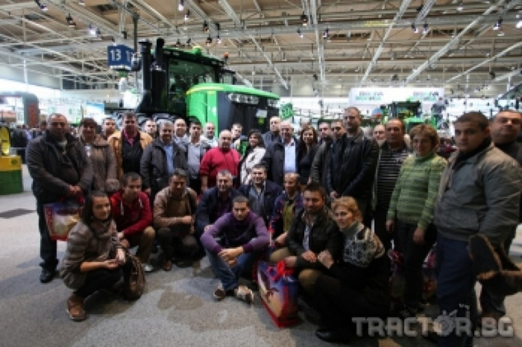 Агротрон-М заведе група фермери на изложението Агритехника 2013