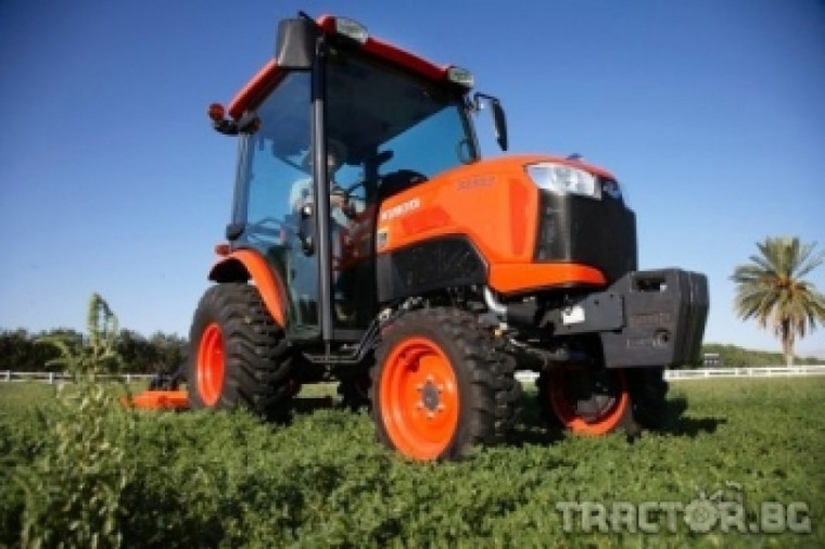 Kubota пуска нова серия лозарски трактори B50 с кабина