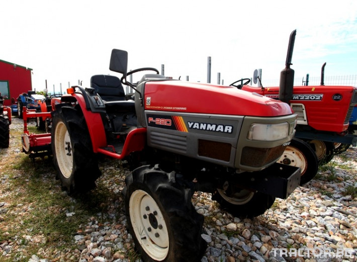 Трактори Yanmar F 220 4x4 0 - Трактор БГ