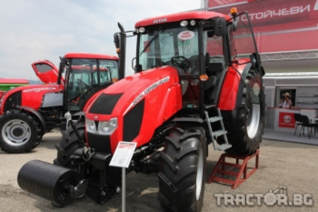 Стойчеви 57-62 представиха новия трактор Zetor Forterra 140 HSX на БАТА Агро 2012
