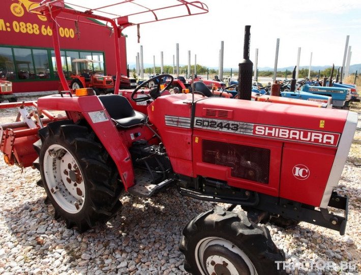 Трактори Shibaura SD 2443 - 4x4 с фреза 0 - Трактор БГ