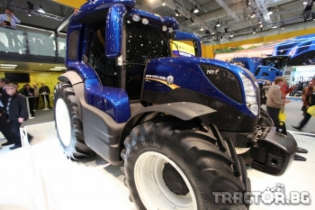 Първия водороден трактор New Holland влиза в употреба от лятото на 2012 г.