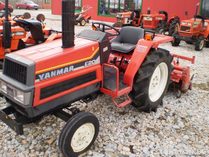 Трактори Yanmar F20 0 - Трактор БГ