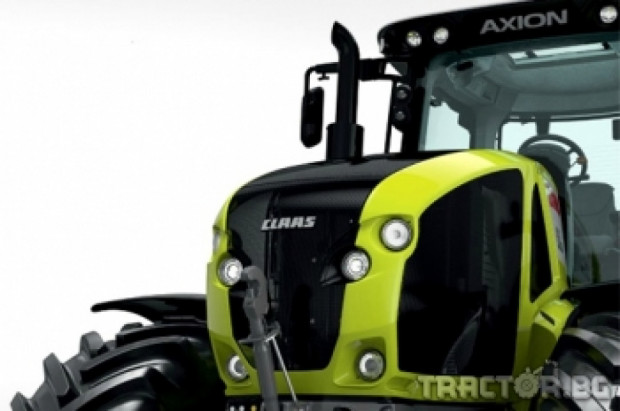 Claas пуска на пазара новите трактори Axion с мощност от 320 до 410 к.с.