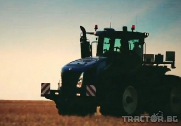 New Holland пуснаха уникален видео клип за новите трактори от серия T8 и T9