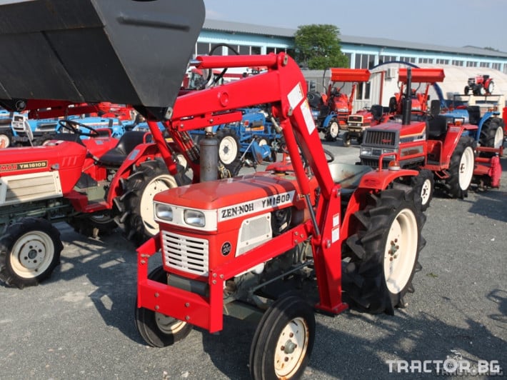 Трактори Yanmar ZEN-NOH 1500 трактор с челен товарач 0 - Трактор БГ