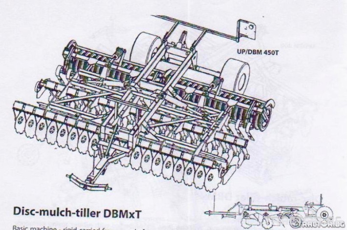 Брани дискова брана SMS, DBMxT 2 - Трактор БГ