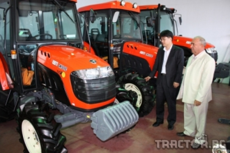 Kioti ще разработва трактори с мощност 110-120 к.с.