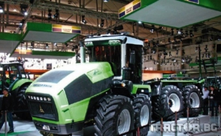 Агритехника 2009: На сцената се появи 8-колесен трактор Deutz-Fahr