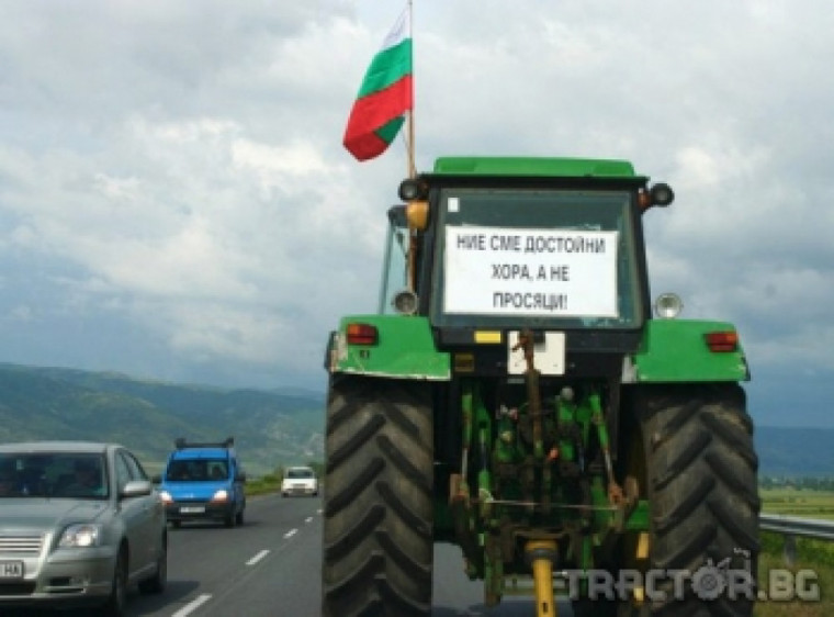 Със споразумение завърши протеста на зърнопроизводителите