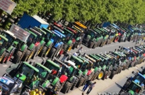 Над 1000 трактора блокираха центъра на Берлин