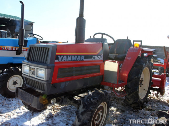 Трактори Yanmar F 20-D 0 - Трактор БГ