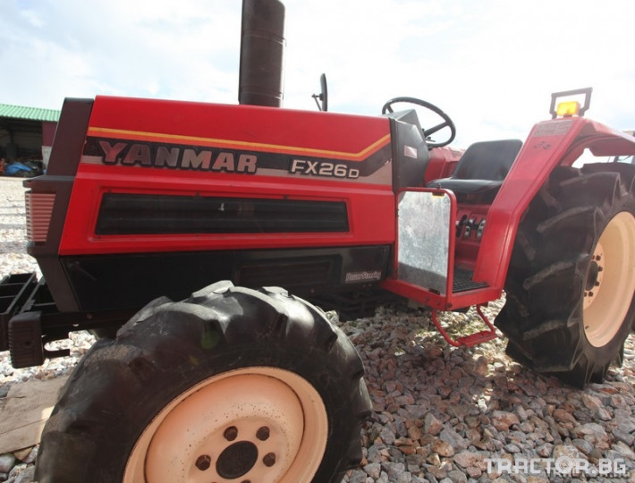 Трактори Yanmar FX26D 1 - Трактор БГ