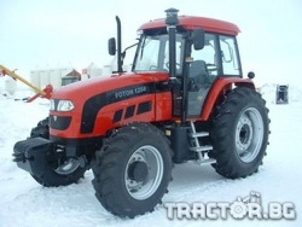 Foton 1254 - висок клас трактор с европейски сертификат