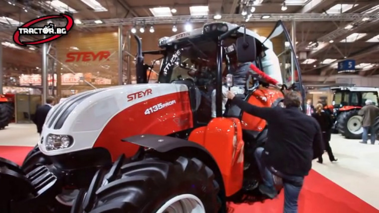 Steyr представи трактори от серията Kompakt и трактор на газ