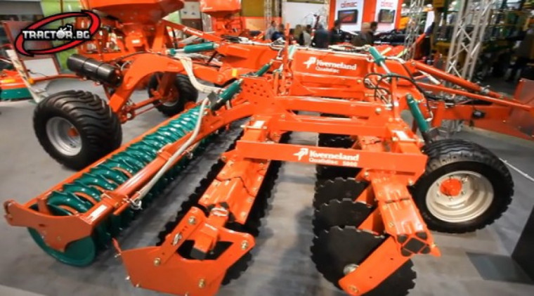 Kverneland представи почвообработваща техника, сеялки и торачки на EIMA 2012
