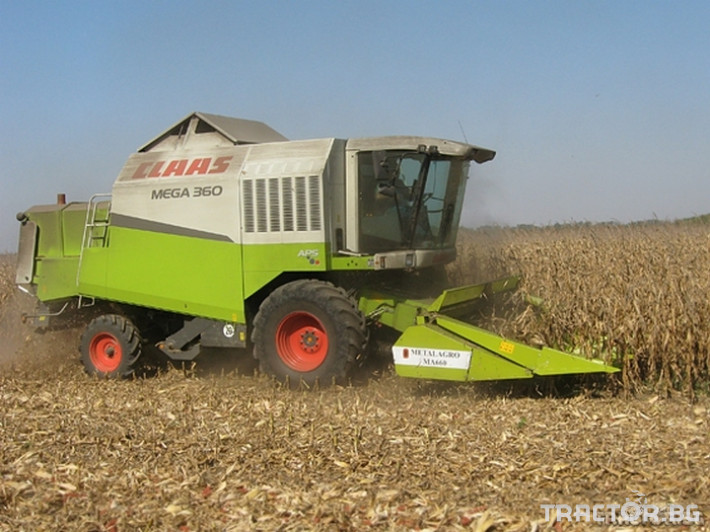 Хедери за жътва Хедер за качествена жътва на царевица Металагро АД 2 - Трактор БГ