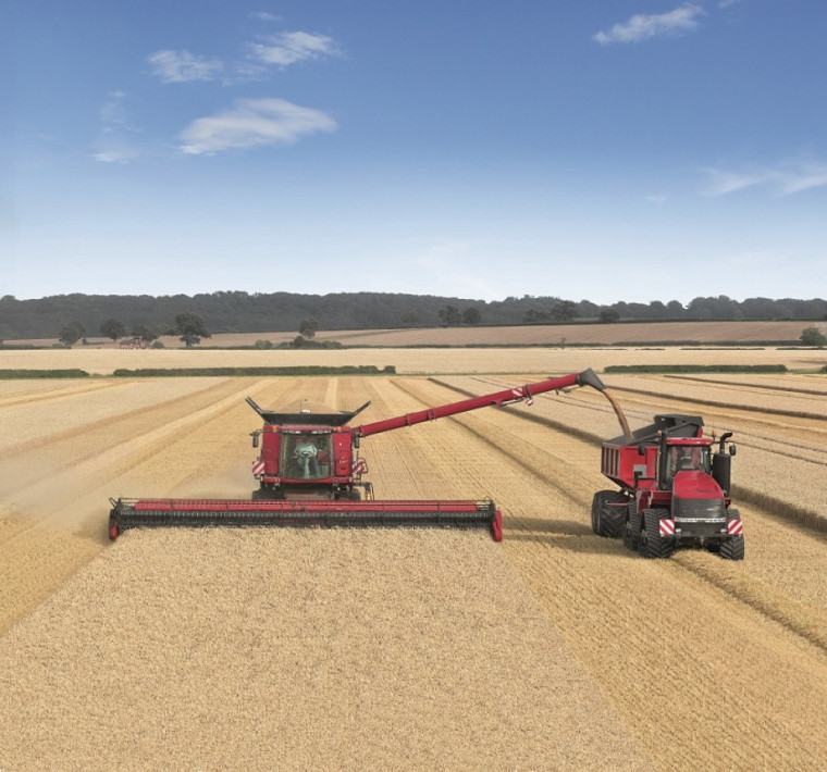 Предстои опит за рекорд при жътва на пшеница с Case IH Axial-Flow 9230