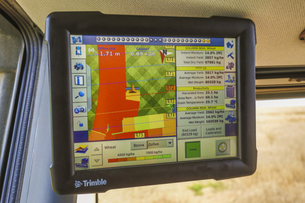 Yield Monitoring от Trimble - за прецизна жътва и картиране на полето в едно! (ВИДЕО)