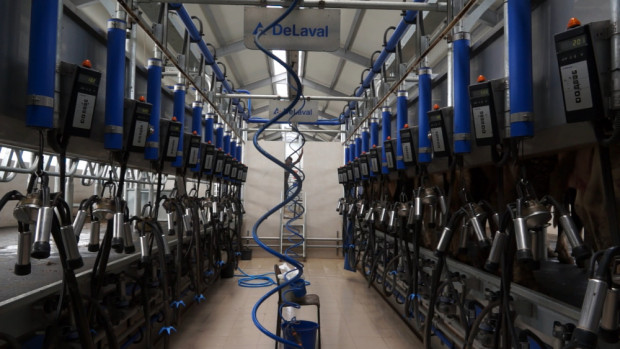 Нов доилен комплекс DeLaval изгради фирма Агритоп