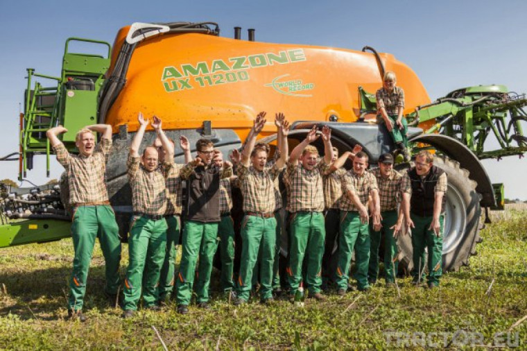 Amazone постави световен рекорд при пръскане 