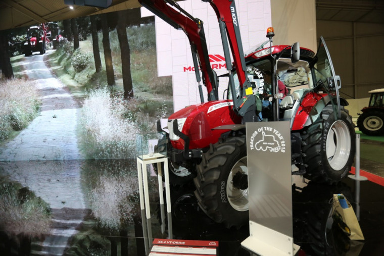 McCormick X6 грабна приз за най-полезен трактор за 2018 г.