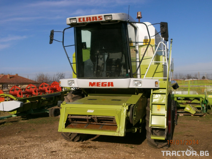 Комбайни Claas MEGA 208 II  Vista 5 - Трактор БГ