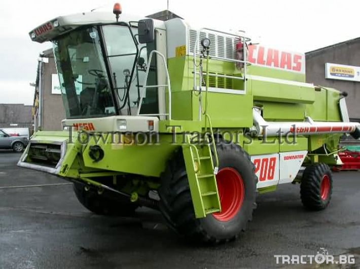 Claas Mega 208 - Трактор БГ