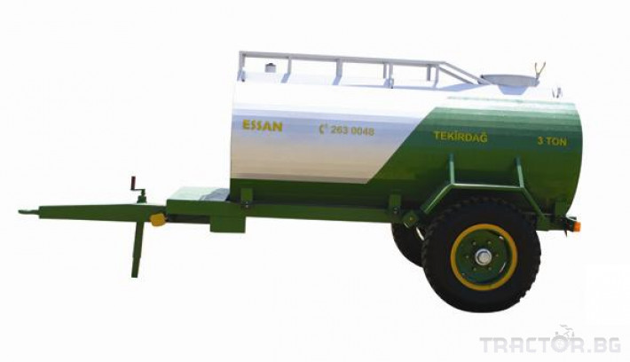 Ремаркета и цистерни Цистерна Essan 3 т., 4 т., 5 т. 1 - Трактор БГ