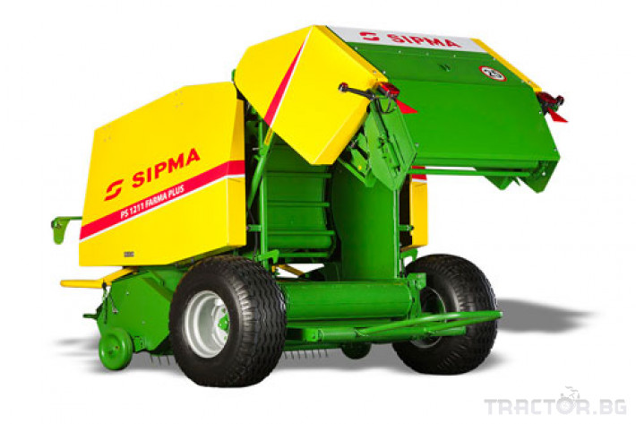 Сламопреси Рулонна сламопреса SIPMA 1211 Farma Plus 1 - Трактор БГ