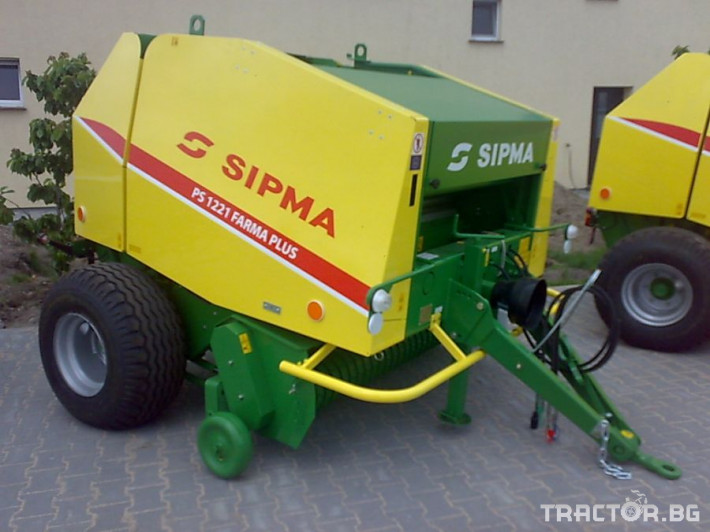 Сламопреси Рулонна сламопреса SIPMA 1221 Farma Plus 2 - Трактор БГ