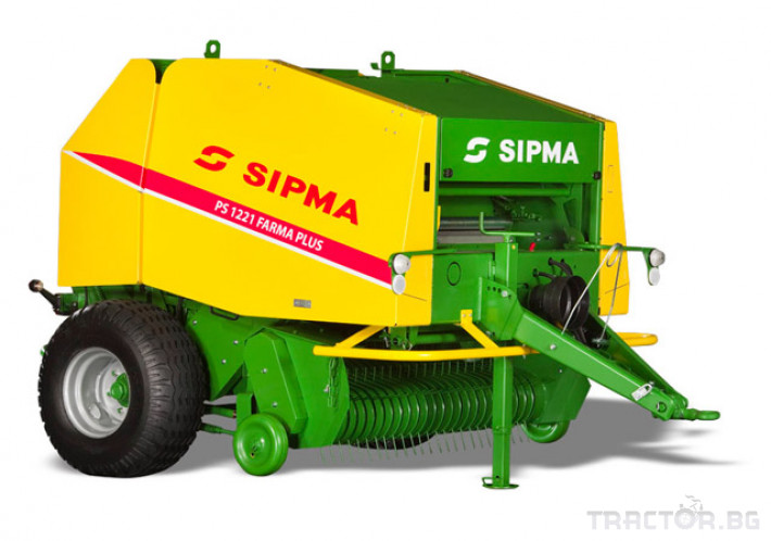 Сламопреси Рулонна сламопреса SIPMA 1221 Farma Plus 0 - Трактор БГ