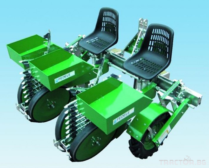 Машини за зеленчуци Полуавтоматична разсадопосадачна машина FEDELE PLANT 3 - Трактор БГ