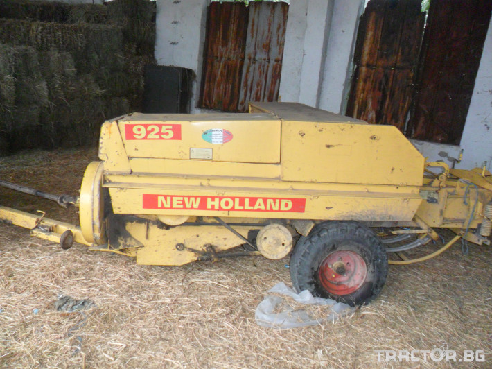 Сламопреси Сламопреси New Holland 925 1 - Трактор БГ