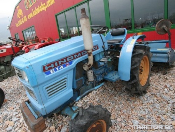 Трактори Hinomoto E 14 D 0 - Трактор БГ