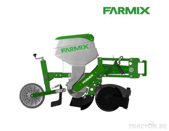 Сеялки Пневматична сеялка за пролетници с торовнасяне FARMIX 4 - Трактор БГ
