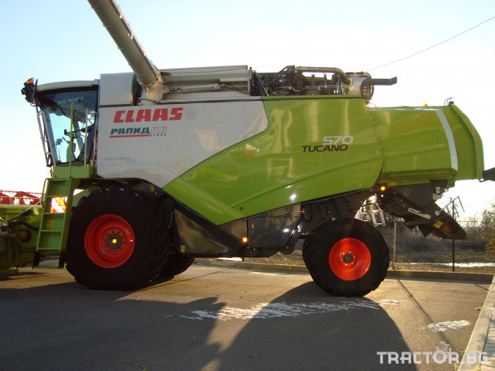Комбайни Claas TUCANO 570 4f 2 - Трактор БГ