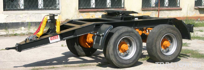 Ремаркета и цистерни Двуосен седлови колесар БМД ОМЕГА КС 115 3 - Трактор БГ