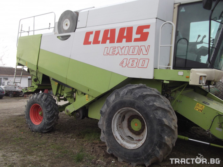 Комбайни Claas LEXION 480 R 7 - Трактор БГ