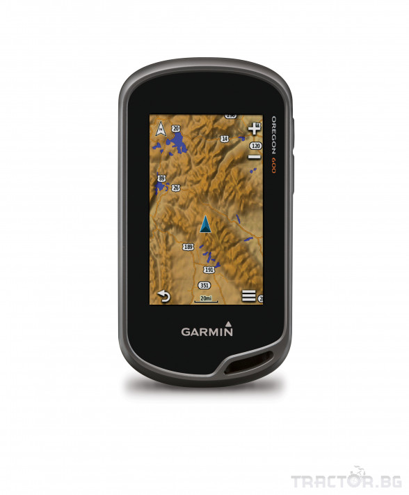 Прецизно земеделие GPS навигация Garmin Oregon® 600 2 - Трактор БГ